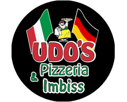 Udo's Pizzeria & Imbiss logo.